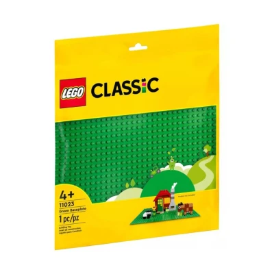 Lego Classic: Base Para Construção Tipo Grama Verde - 11023
