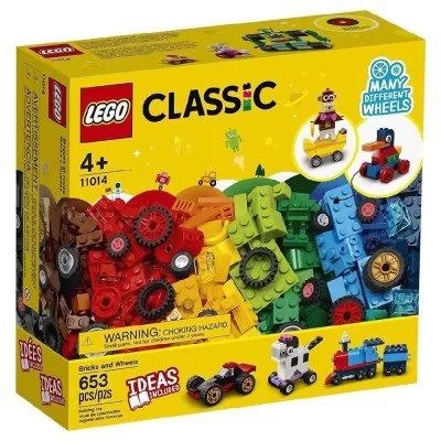 Lego Classic Blocos e Rodas 11014
