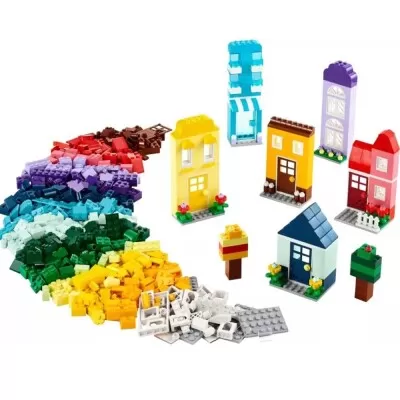 Lego Classic Para Montar Casas Criativas 850 Peças 11035