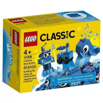 Lego Classic Peças Azuis Criativas 11006