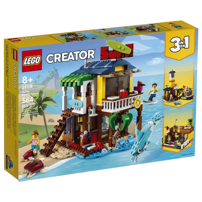 Lego Creator Casa Da Praia De Sufista 31118