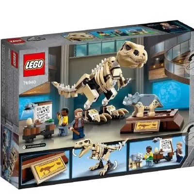 Lego Jurassic World T. rex Dinosaur Fossil Exhibition 76940