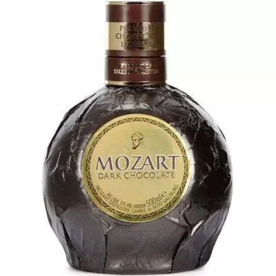 Licor Fino Creme De Dark Chocolate Mozart Garrafa 700ml