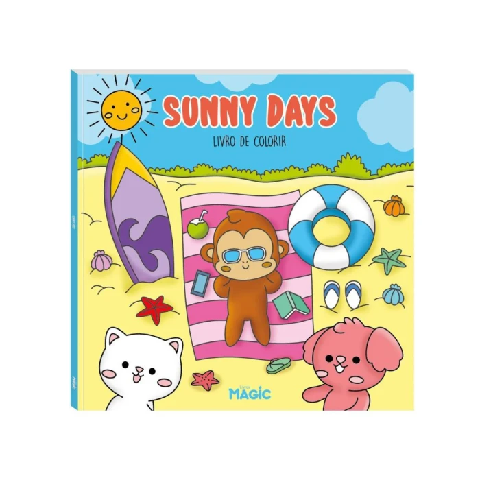 Livro De Colorir Comfy Sunny Days 48 Paginas 84952