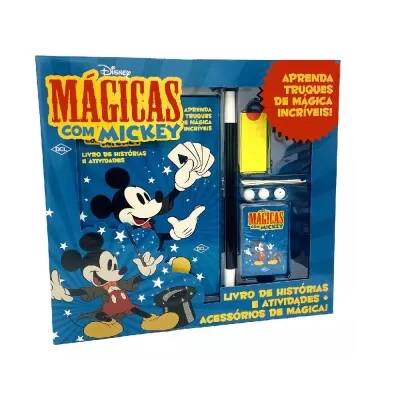 Livro Show De Mágica Com O Mickey Disney Atividades Dcl