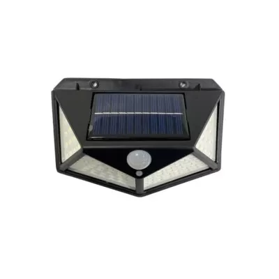 Luminária Arandela Solar Led Com Sensor De Presença Gt-Le100