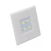 Luminária De Led Quadrada 1W 6000K Cor Branco Lumini Pop