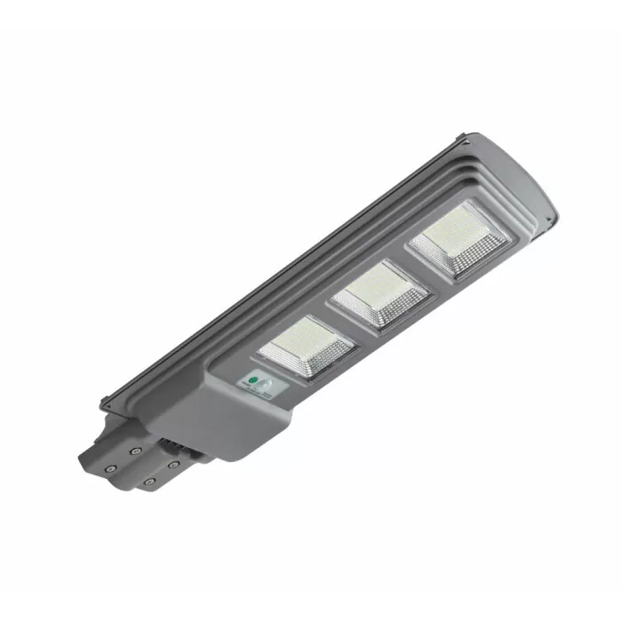 Luminária De Led Solar Para Postes 25W 6500K Cinza Glight