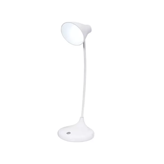 Luminária De Mesa Led Splay 4W Touch Branca Recarregável