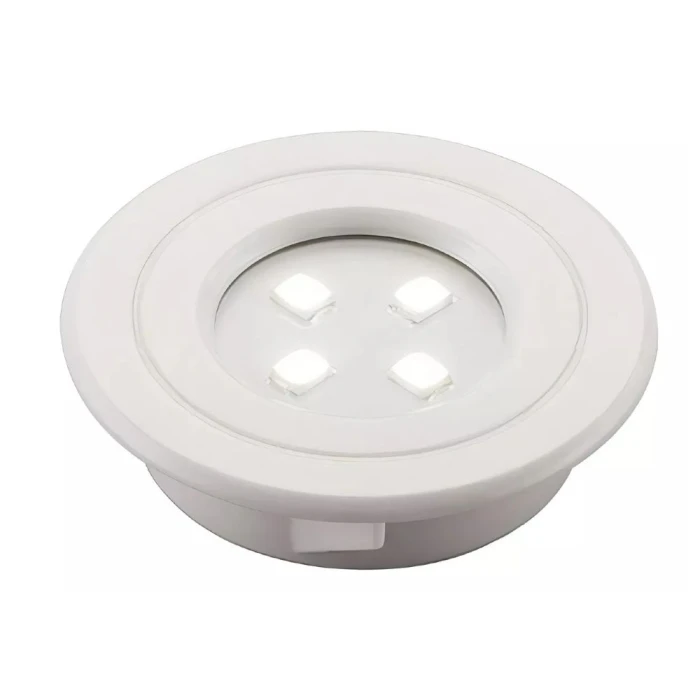 Luminária Led Redondo 1W 3000K Cor Branco Lumini Pop Pix