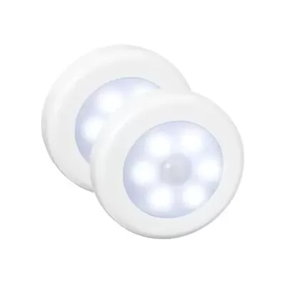 Luminária Para Interiores Á Pilha 2 Unidades Luminax Novo