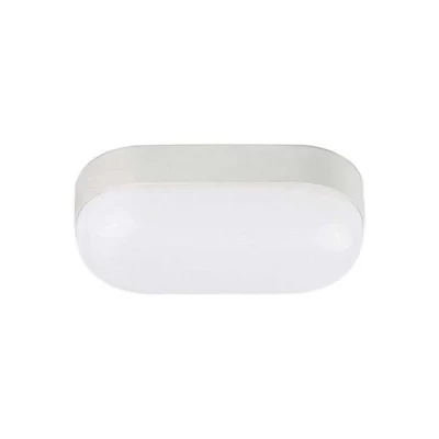 Luminária Clean Led Tartaruga 8w 6.500k Branca Ip65 Blumenau