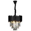 Lustre de Cristal Midas 40 Preto 400mm Bivolt Blumenau