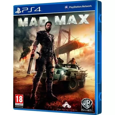 Mad Max Mídia Física Usada Para Playstation 4