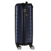 Mala De Viagem Paulista Azul Abs Rodas + TSA 10Kg Médio Yins