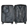 Mala De Viagem Paulista Azul Abs Rodas + TSA 10Kg Médio Yins