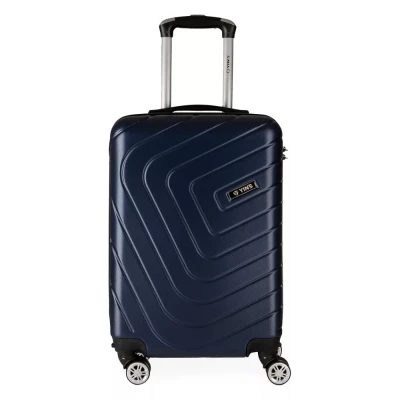Mala De Viagem Paulista Azul Abs Rodas + TSA 10Kg Médio Yins