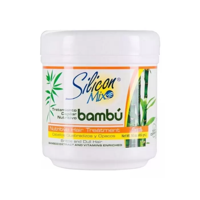 Máscara Capilar Para Nutrição Com Bambu Silicon Mix 450g