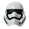 Mascara Infantil Stormtrooper Branca Com Marcas De Uso