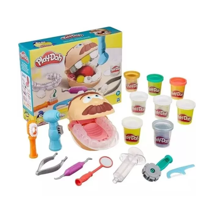 Massinha Play Doh Brincando De Dentista F1259 Novo