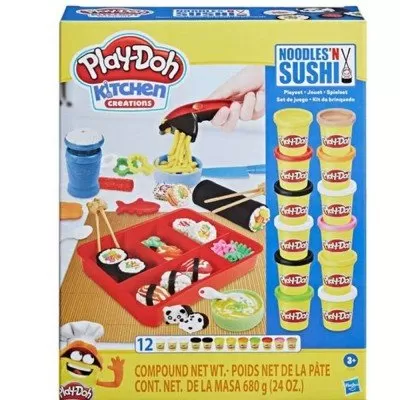 Massinha Play Doh Creations Noodlesn Sushi  Hasbro F1709