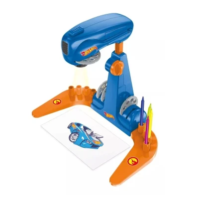 Mesa Projetora De Desenho Infantil Hot Wheels Multikids