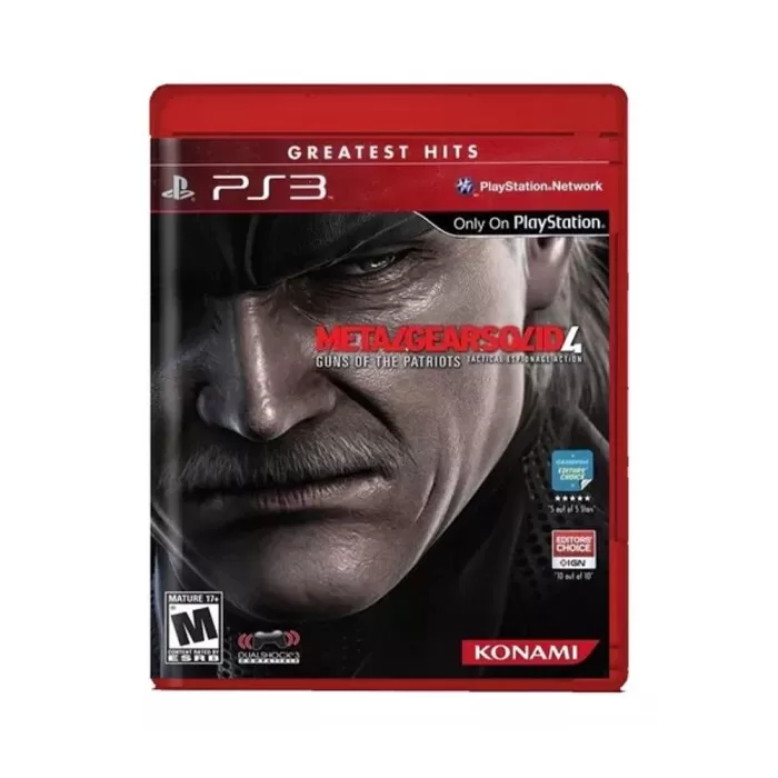 Metal Gear Solid 4 Guns Of The Patriots PS3 Midia Fisica