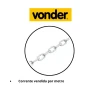 Metro De Corrente De Aço Galvanizada 4mm Vonder