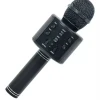 Microfone Bluetooth Para Karaoke Cor Preto Ka-1003 Kapbom