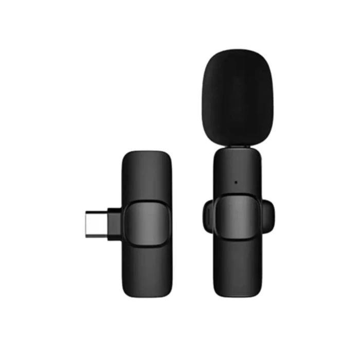 Microfone De Lapela Para Celular De Iphone Tc-F2-A Preto