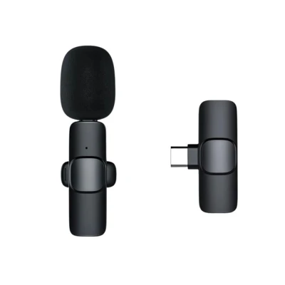 Microfone De Lapela Para Celular Tipo C Wireless K9