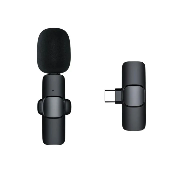 Microfone De Lapela Para Celular Tipo C Wireless K9