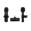 Microfone De Lapela Sem Fio Para Celular Tipo-C Novo