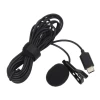 Microfone De Lapela Usb Tipo-C Xcell Xc-ml-03 Preto 1,5m