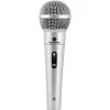 Microfone Dinâmico Harmonics Prata Mdc-201 Novo