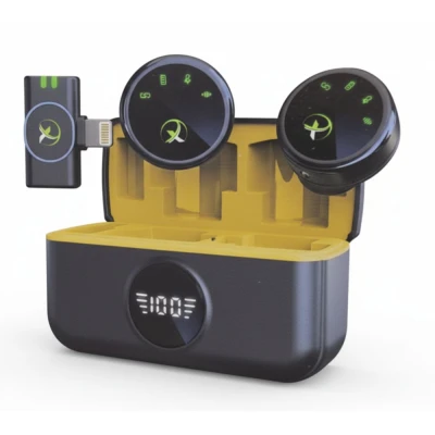 Microfone Lapela Sem Fio Lightning X-Cell Xc-Ml-12