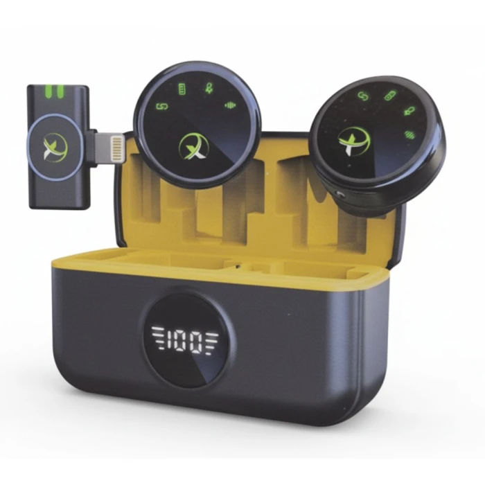 Microfone Lapela Sem Fio Lightning X-Cell Xc-Ml-12