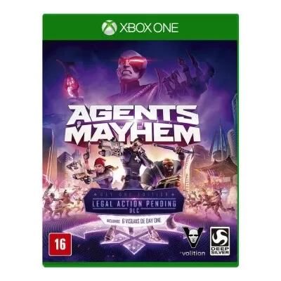 Midia Física Agents Og Mayhem Compatível Com Xbox One