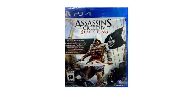 Mídia Física Assassin's Creed IV Black Flag Ps4 Original - GAMES