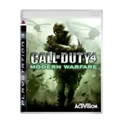 Mídia Física Call Of Duty 4 Modern Warfare Ps3 Usada