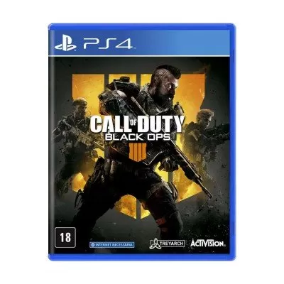 Mídia Física Call Of Duty Black Ops 4 Ps4 Novo Promoção