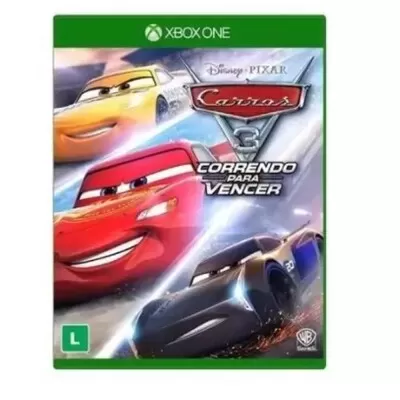 Midia Física Carros 3 Correndo Para Vencer Xbox One Novo