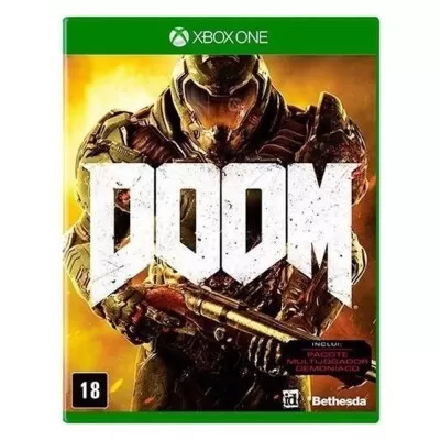 Midia Física Doom Compatível Com Xbox One Novo