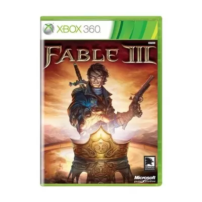Mídia Física Fable III Xbox 360 Novo