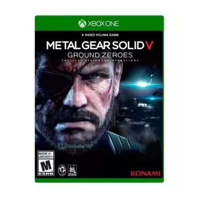 Midia Física Gear Solid V Ground Ze Compatível Xbox One