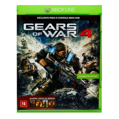 Mídia Física Gears Of War 4 Exclusivo + Bonus Xbox One Novo