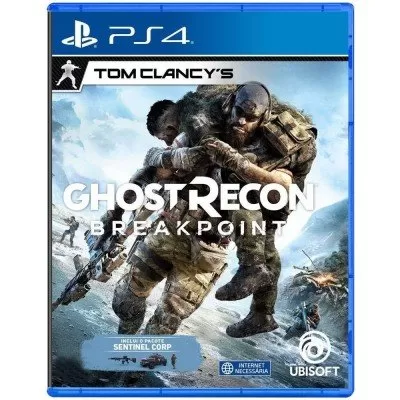 Mídia Física Ghost Recon Breakpoint Tom Clancy's Ubisoft PS4