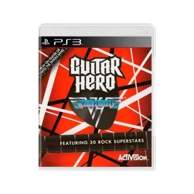Mídia Física Guitar Hero Ven Halen Ps3 Novo