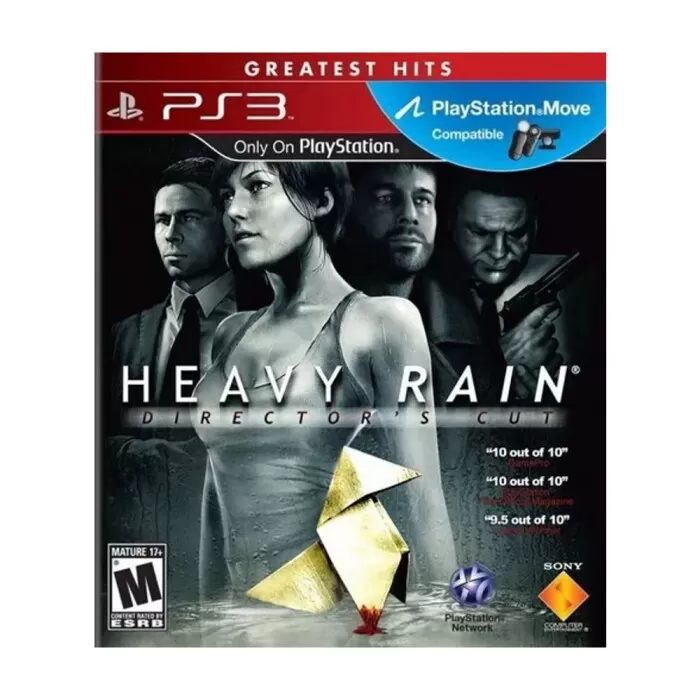 Mídia Física Heavy Rain Directors Cut Ps3 Novo