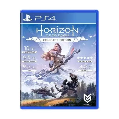 Mídia Física Horizon Zero Dawn Complete Edition Ps4 Novo